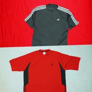 ADIDAS 3-Stripe Bundle (2-Pack Short Sleeve)